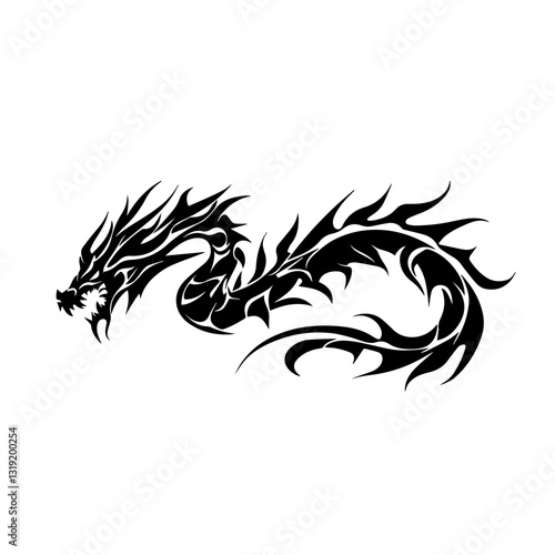 Download Dragon Silhouettes for Custom Art Projects | Exclusive Set