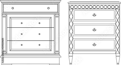 vector sketch illustration silhouette interior furniture design television cabinet living room  