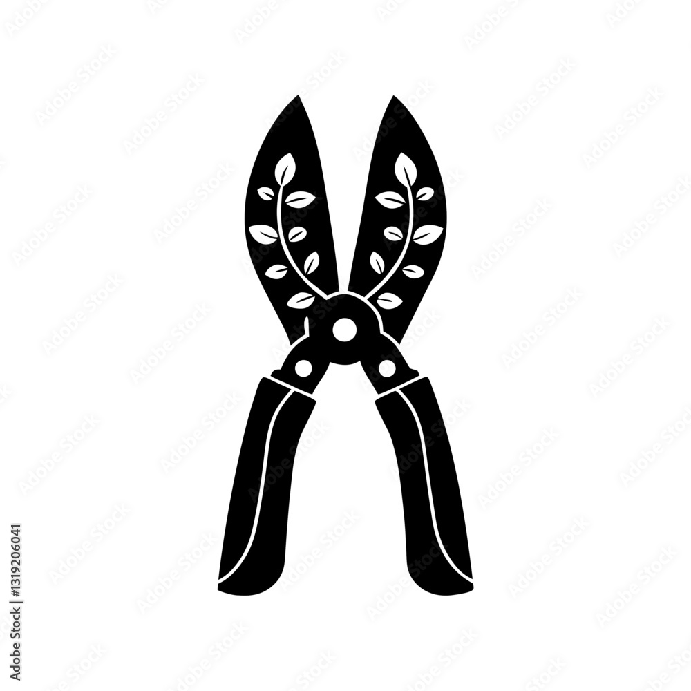 creative details gardening scissors icon Vector Illustration creative details gardening scissors icon Vector Illustration