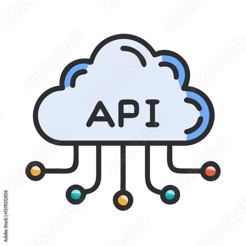 Cloud API Gateway icon highlighting data integration and cloud connectivity solutions
