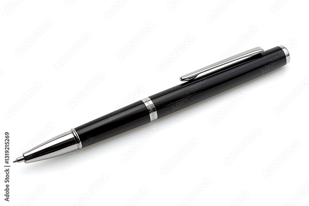 Sleek Black Ballpoint Pen for Professional Use Sleek Black Ballpoint Pen for Professional Use