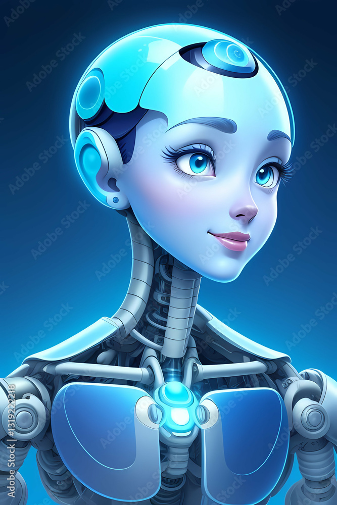Futuristic AI Cybernetic Human Portraits – High-Tech Digital Avatars & Robotics Futuristic AI Cybernetic Human Portraits – High-Tech Digital Avatars & Robotics