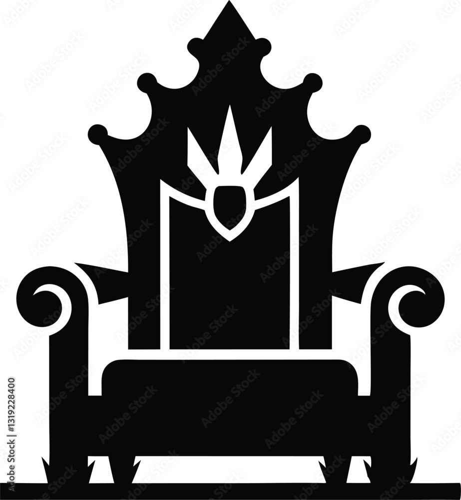 Throne Chair silhouette,Throne Chair clipart Throne Chair silhouette,Throne Chair clipart