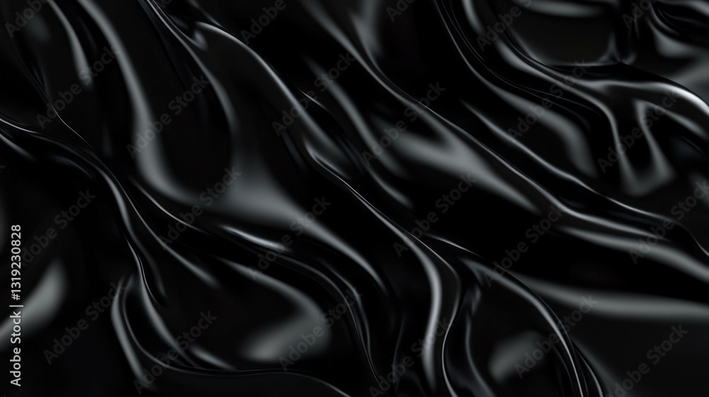 Fototapeta premium Dark abstract waves background for elegant design and mood setting