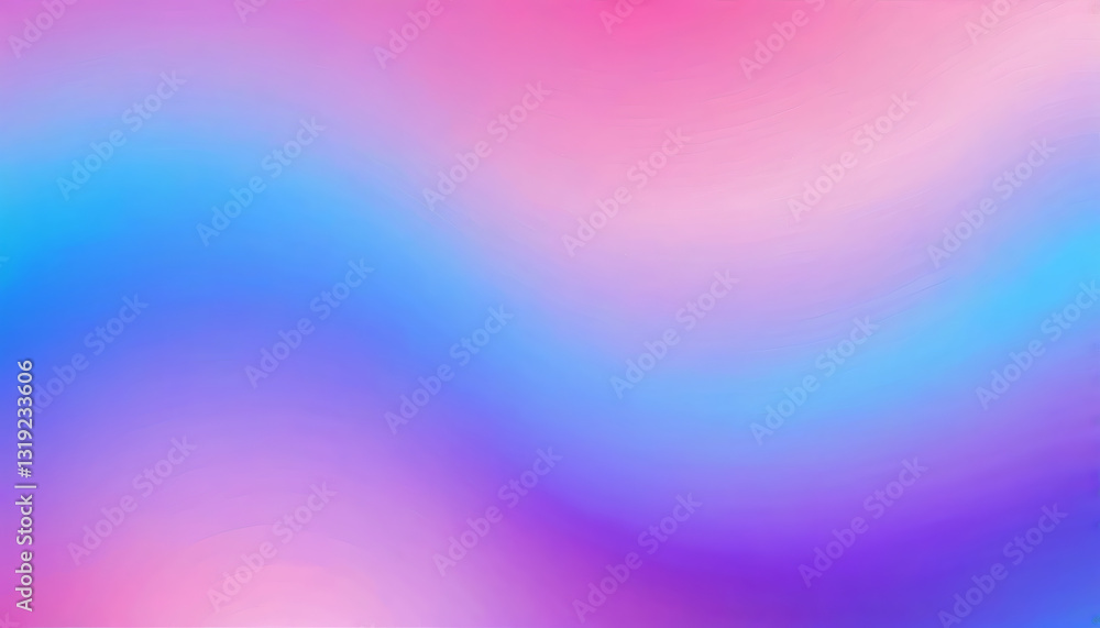 Obraz premium Colorful Abstract Gradient Background with Soft Blurred Waves