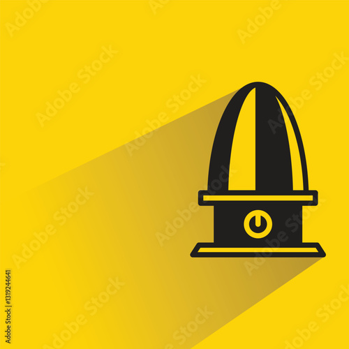 juicer icon with shadow yellow background