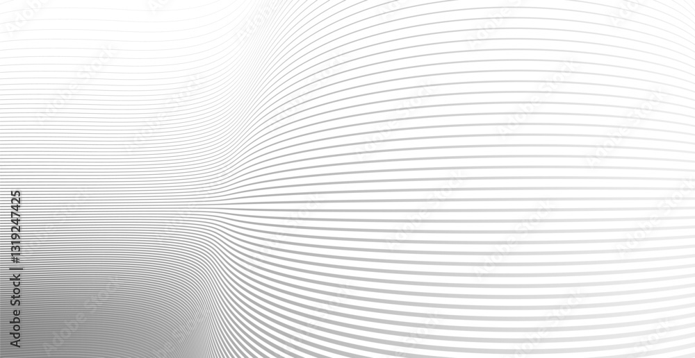 Linear abstract background, vector design 3D lines in perspective, curve and wave lines in motion, smooth and soft backdrop. Linear abstract background, vector design 3D lines in perspective, curve and wave lines in motion, smooth and soft backdrop.
