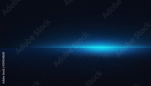Deep midnight blue gradient with a glowing light fade and realistic film noise texture..png