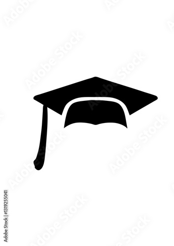 chapeau diplome icone