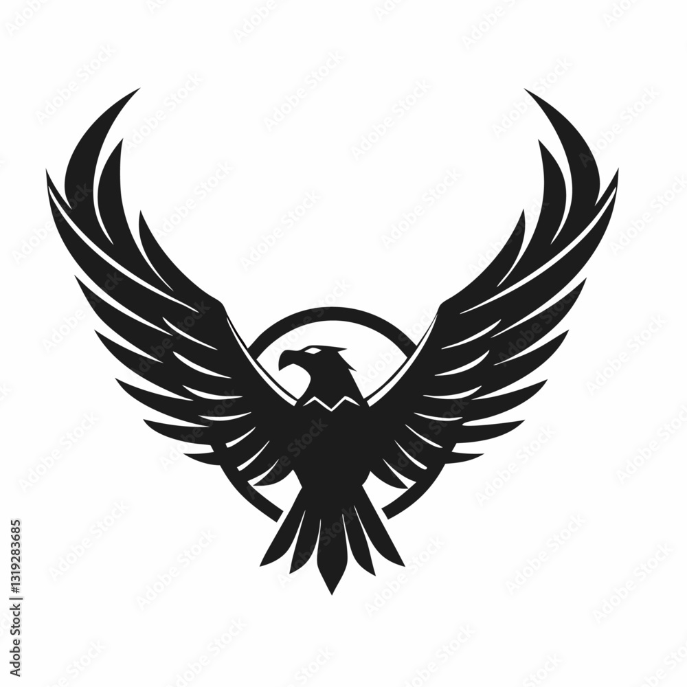 Obraz premium Brand eagle logo vector illustration