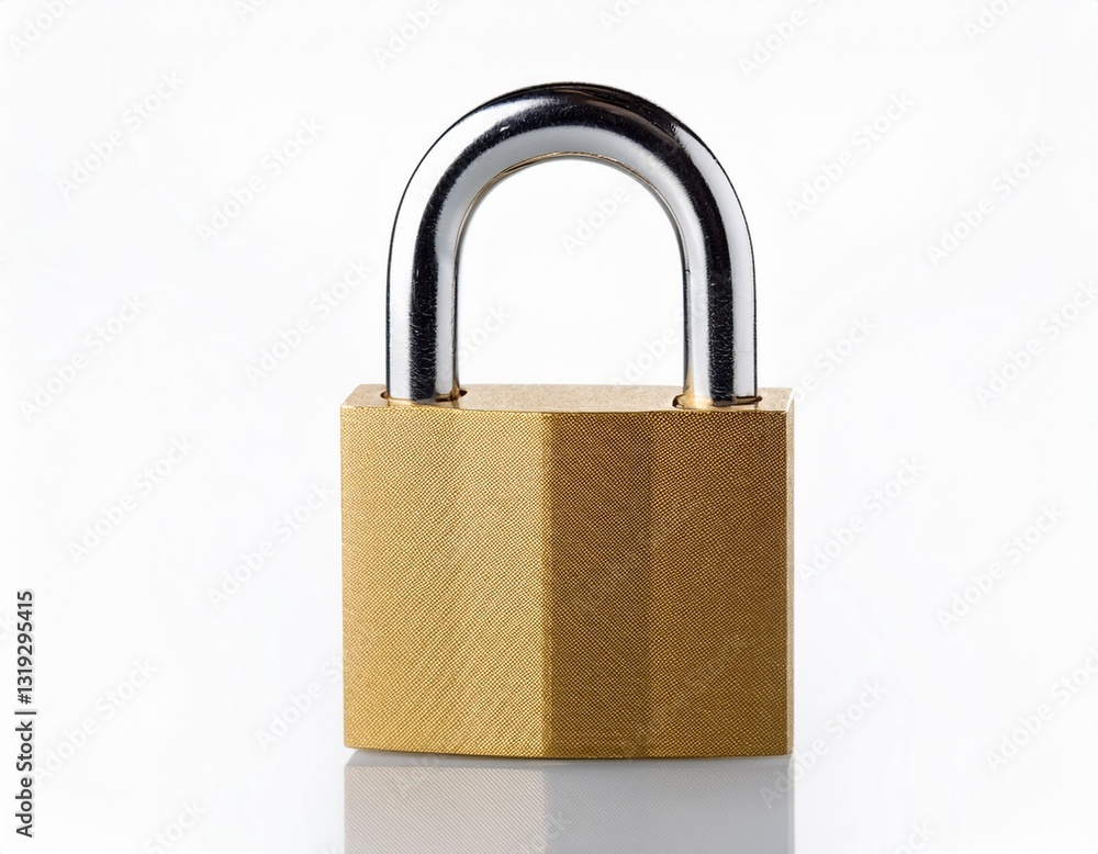 padlock isolated on white background padlock isolated on white background