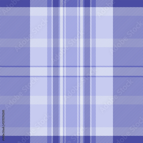 Mature check seamless pattern, november background texture textile. Apartment vector tartan fabric plaid in blue and light colors.