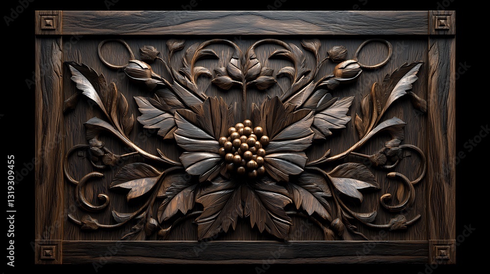 Ornate Wood Carving Design (4) Ornate Wood Carving Design (4)