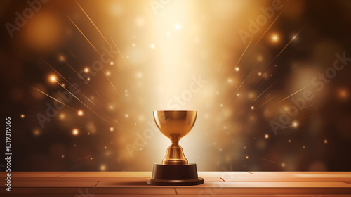 luxury awards stage, AI generated images