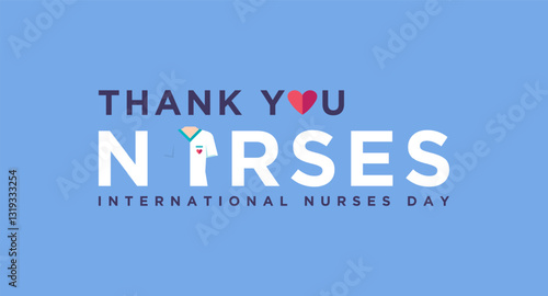 National Nurses Week is observed in United states form 6th to 12th May of each year. International Nurses Day. National Nurses week banner poster background template vector illustration.