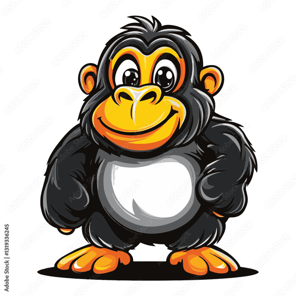 monkey cartoon vector illustration
monkey cartoon vector illustration
