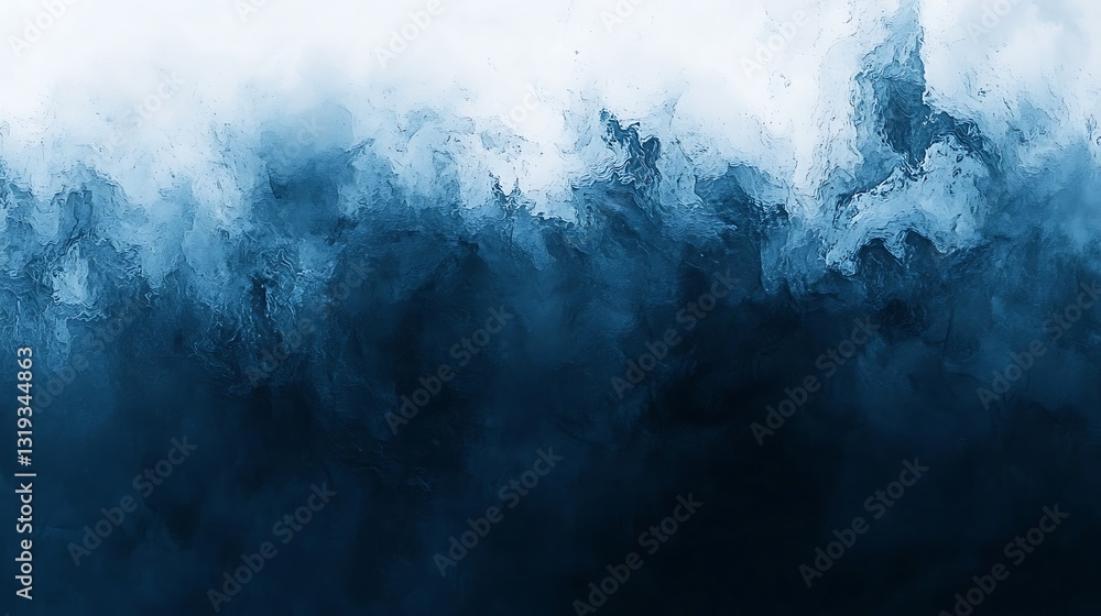 Abstract Blue and White Landscape Background Abstract Blue and White Landscape Background