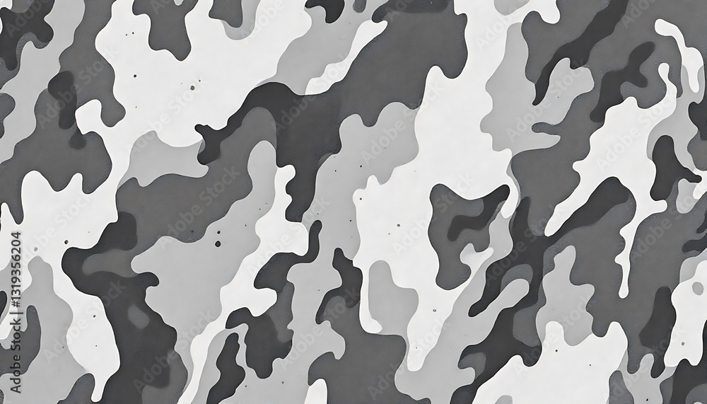 Gray Camouflage Pattern Background Texture Image Gray Camouflage Pattern Background Texture Image