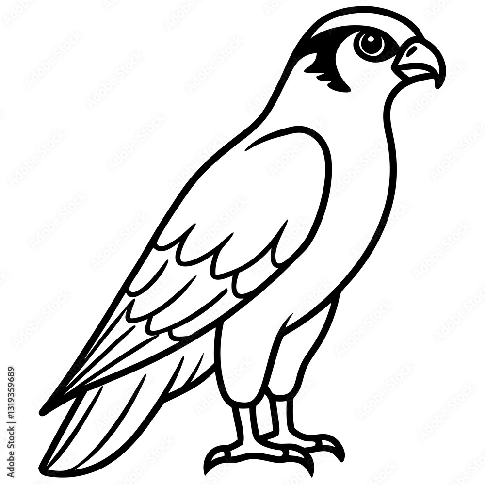 Minimal Falcon Vector Minimal Falcon Vector