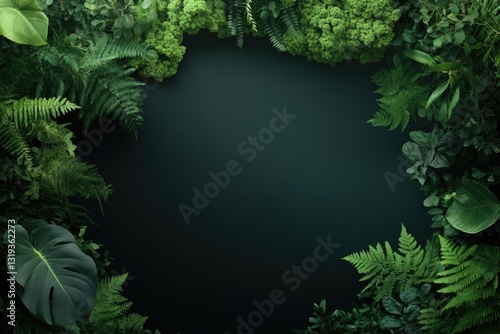 Wallpaper Mural capture essence of biodiversity with vibrant display of diverse flora and fauna against natural backdrop leaving ample Torontodigital.ca