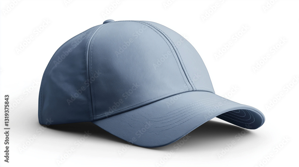 Fototapeta premium mockup display blue stylish cap realistic