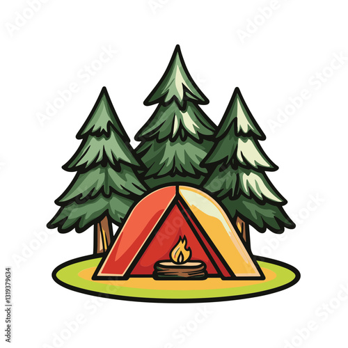 Pine Haven: Secluded Forest Campsite