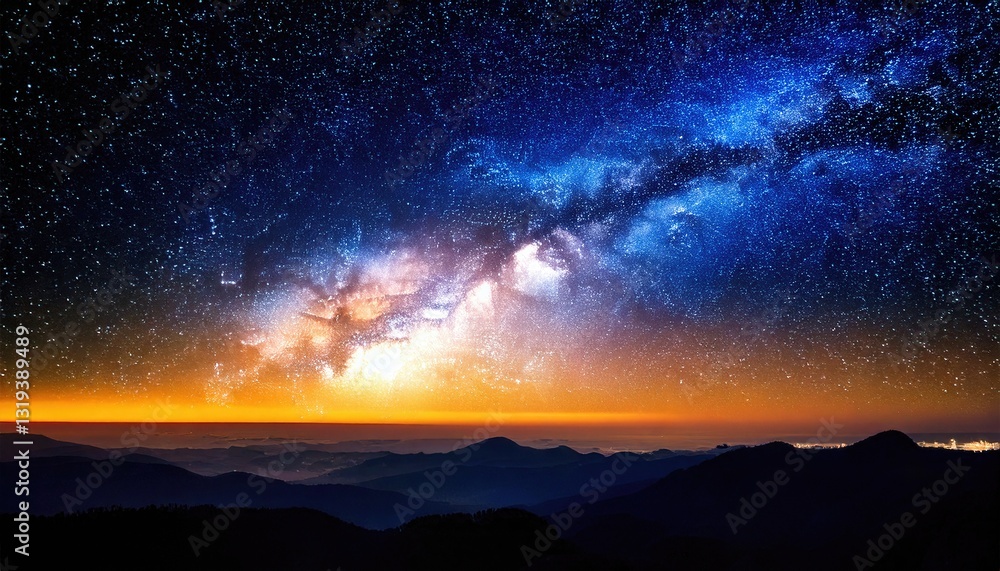 Fototapeta premium Photo of the night sky