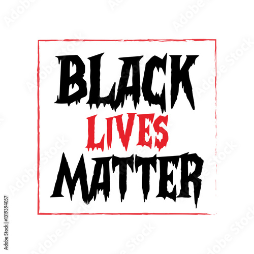 Black lives matter concept t shirt, poster design template vector.