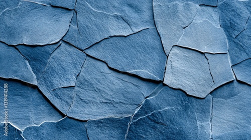 Wallpaper Mural blue slate rock texture for background and design Torontodigital.ca