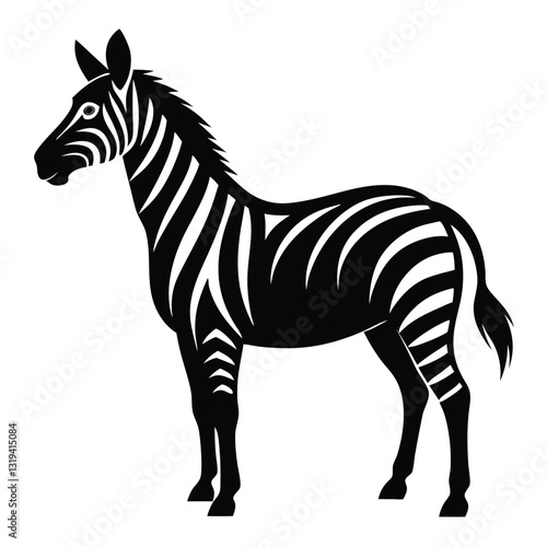 The zebras in the photo are very lovely.