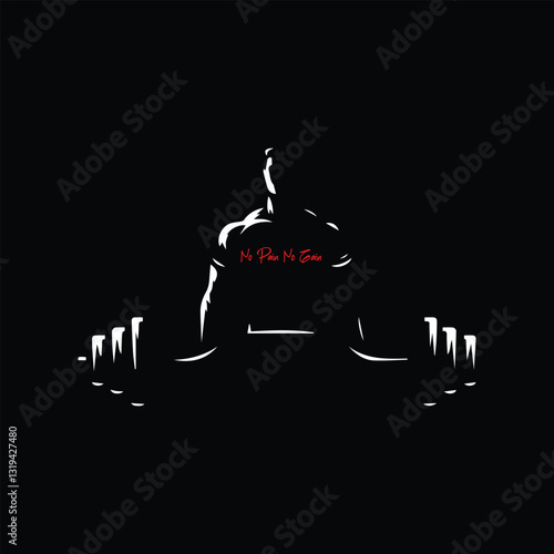 Gym shirt, Fitness t shirt design sweat now shine later Workout t shirt design quote.Hand drawn vector fitness design for gym
