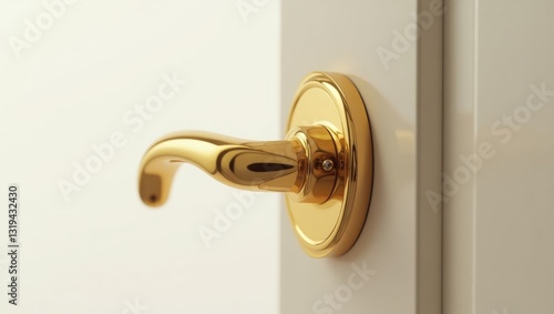 Wallpaper Mural Detail of handle and keyhole on a door lock Torontodigital.ca