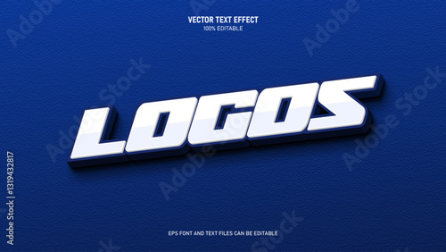 Sports logos text styles editable text effects