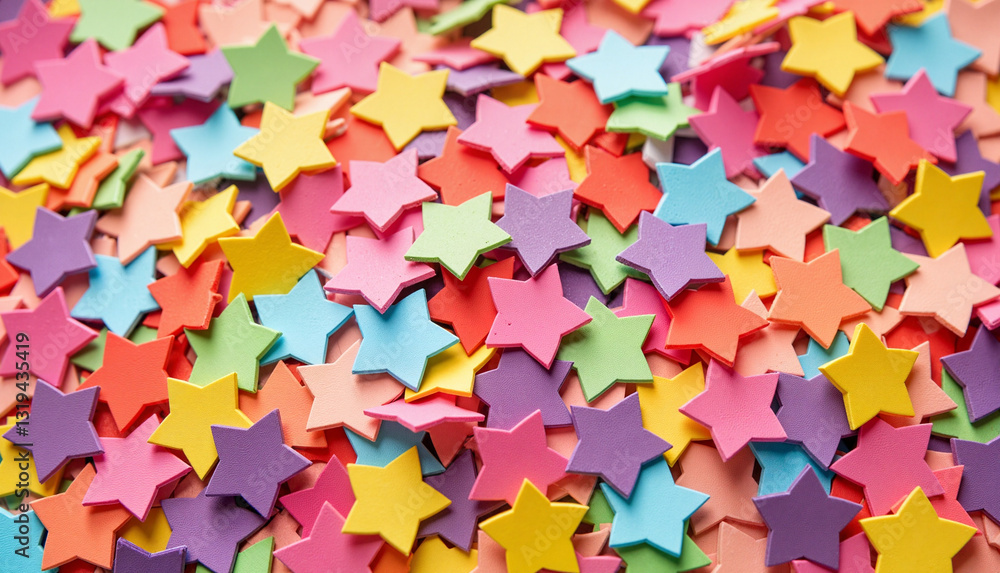 Colorful star shapes, vibrant design, Pride Month celebration Colorful star shapes, vibrant design, Pride Month celebration