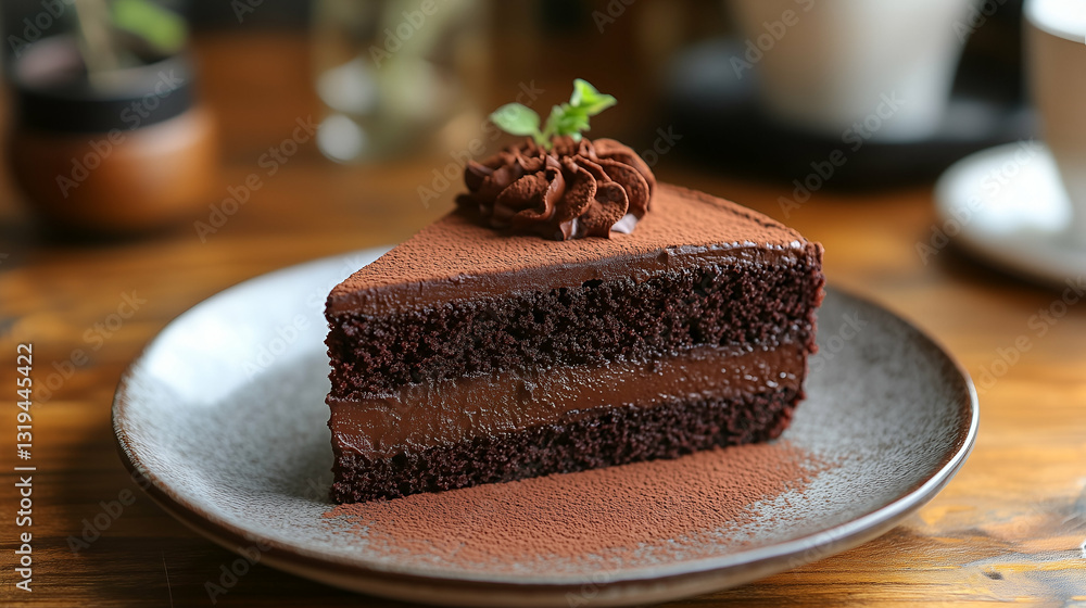 Chocolate ganache cake