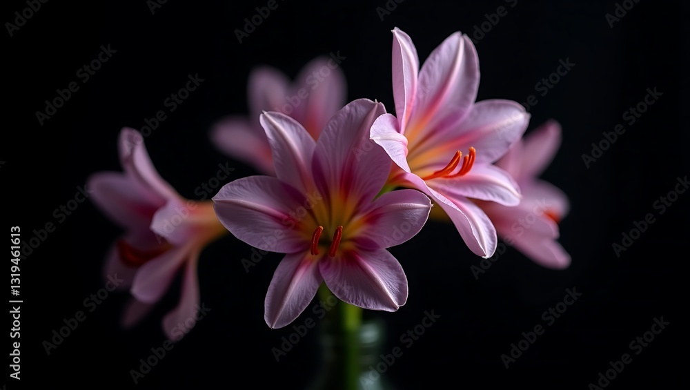 Fototapeta premium pink frangipani flower isolated