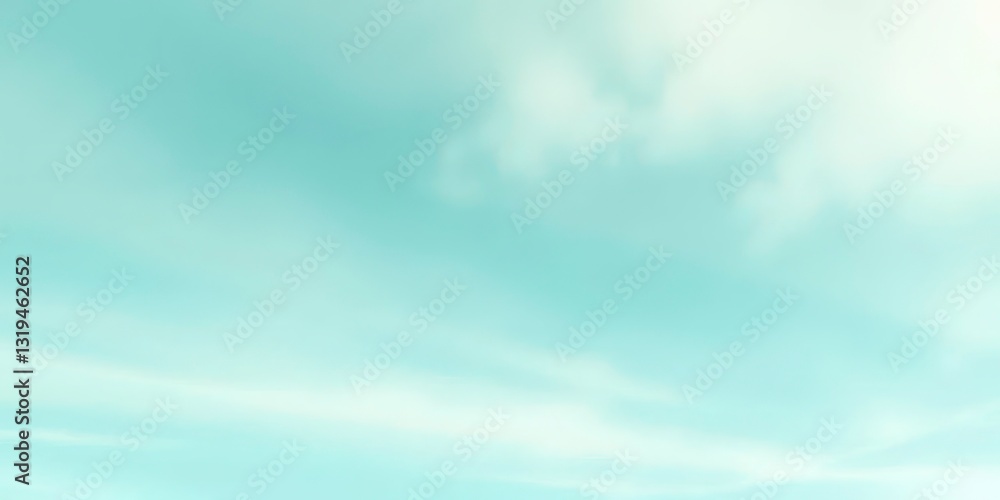 Soft teal-cream sky gradient with misty cloud stripes, peaceful calming effect , texture, wallpaper Soft teal-cream sky gradient with misty cloud stripes, peaceful calming effect , texture, wallpaper