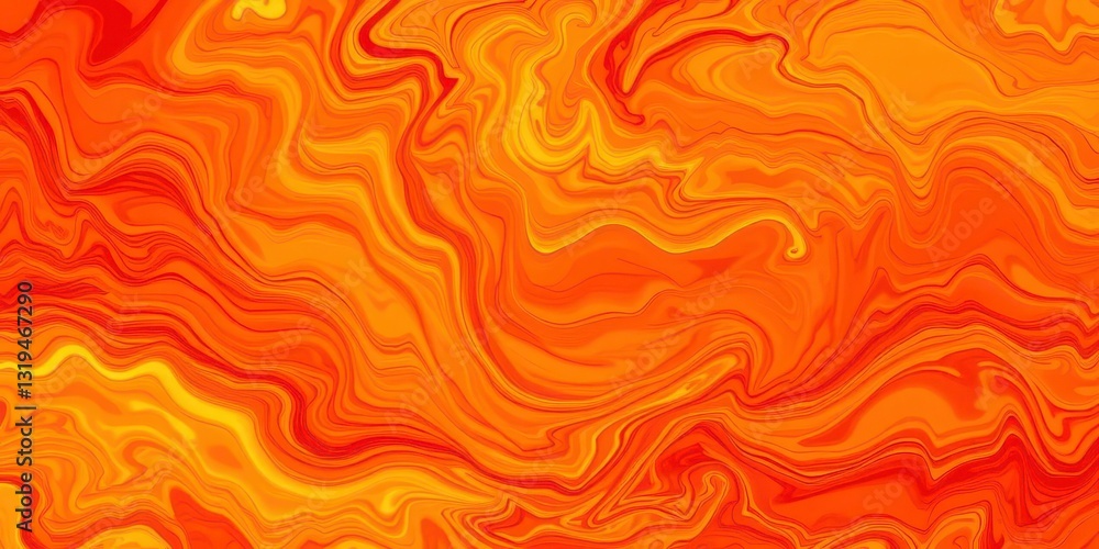 Swirling abstract orange and red texture, resembling molten metal or fire , gradient, digital Swirling abstract orange and red texture, resembling molten metal or fire , gradient, digital