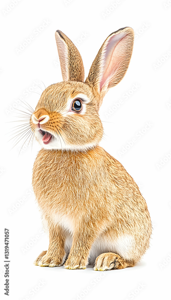 Obraz premium Adorable baby rabbit