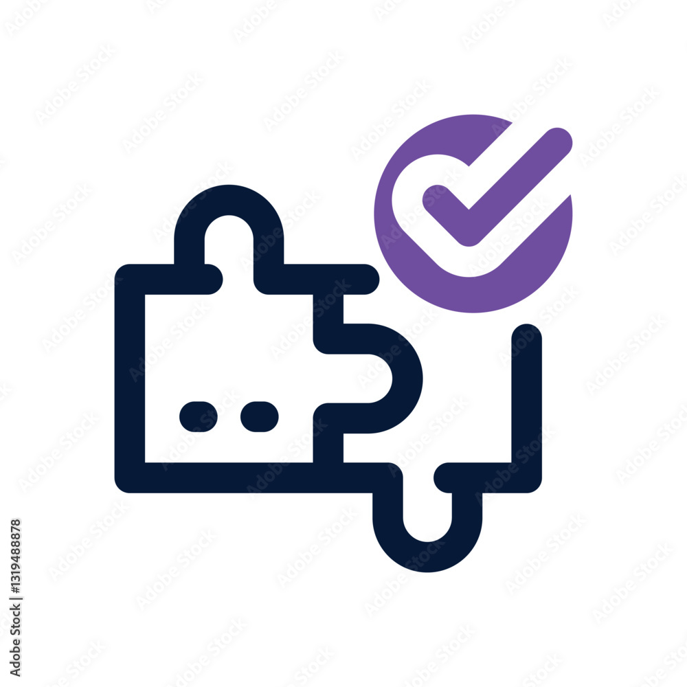 puzzle dual tone icon. Sleek and modern vector icon for websites, mobile apps, marketing materials, and corporate design. Fully scalable and ready to use.. puzzle dual tone icon. Sleek and modern vector icon for websites, mobile apps, marketing materials, and corporate design. Fully scalable and ready to use..