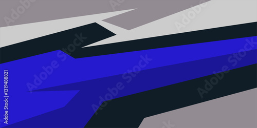 Car decal wrap design vector. Graphic abstract stripe racing background kit designs for vehicle, race car, rally, adventure and livery