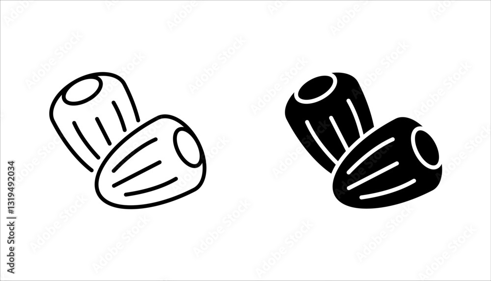 Fototapeta premium Date Fruit Icon Set. Date fruit palm tree vector illustration on white background