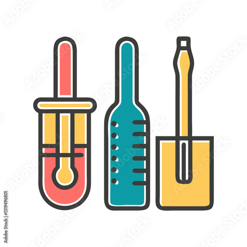 Sterilizing agents for instruments.