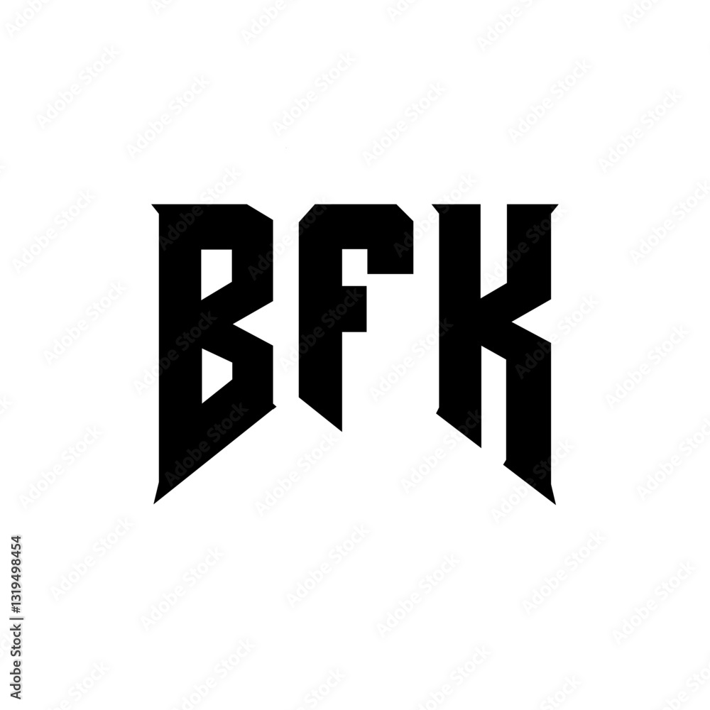 BFK letter logo design for technology company. BFK logo design black and white color combination. BFK logo, BFK vector, BFK design, BFK icon, BFK alphabet. BFK typography logo design. BFK letter logo design for technology company. BFK logo design black and white color combination. BFK logo, BFK vector, BFK design, BFK icon, BFK alphabet. BFK typography logo design.