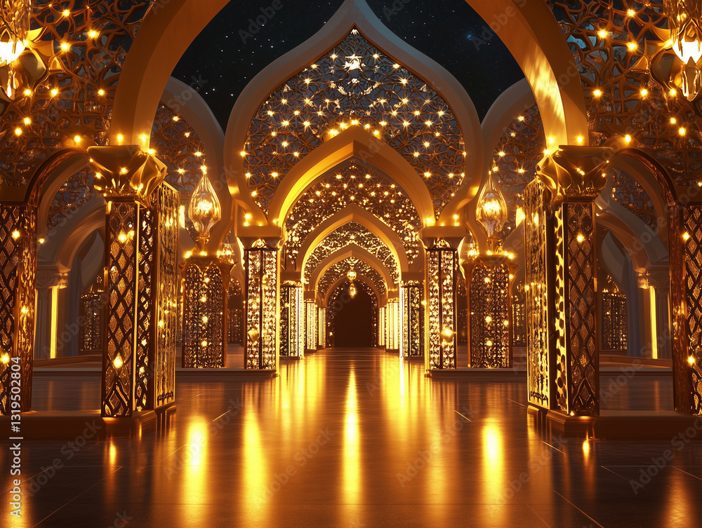 Obraz premium Eid Mubarak