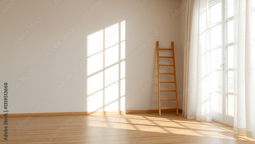 Obraz premium ladder on the room
