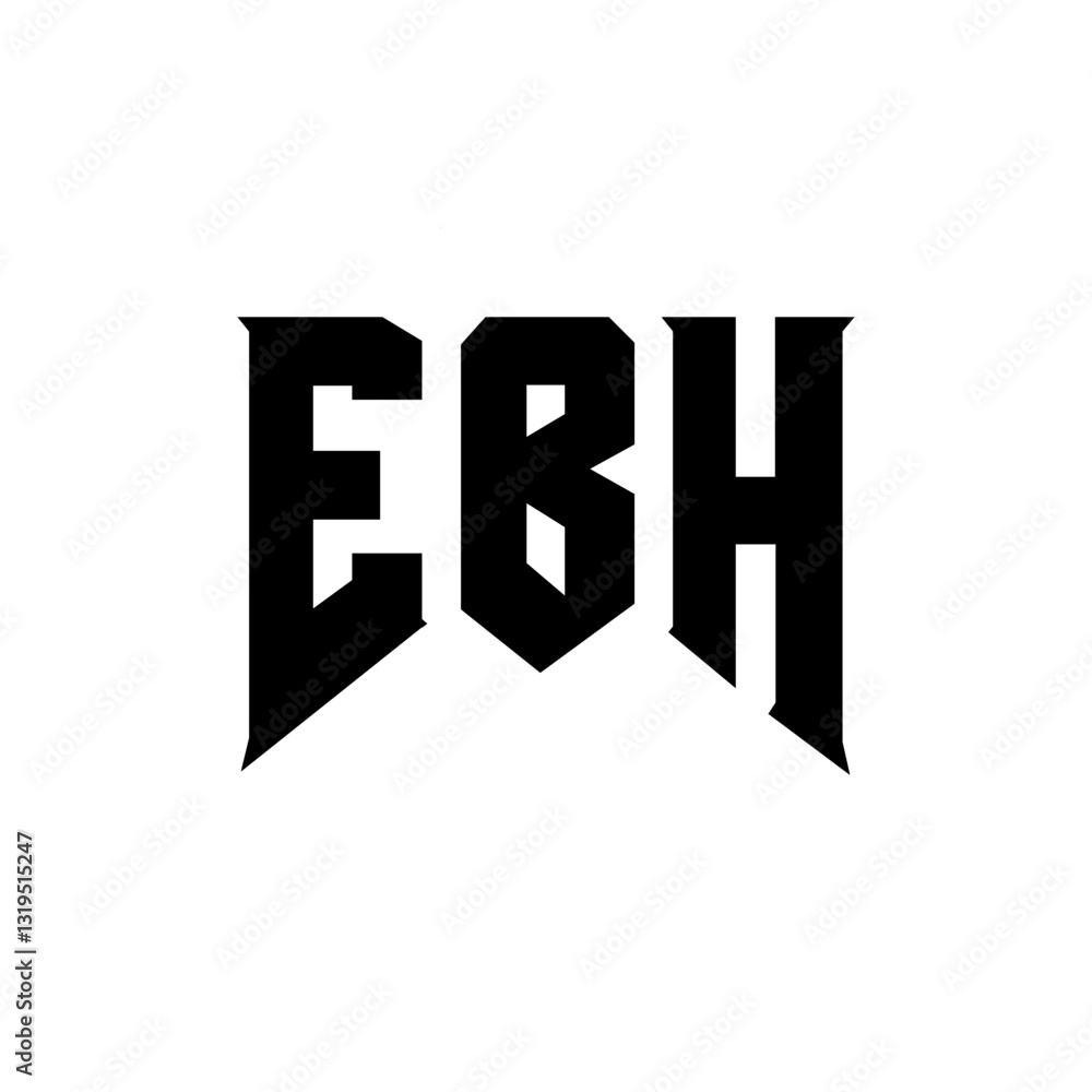 custom made wallpaper toronto digitalEBH letter logo design for technology company. EBH logo design black and white color combination. EBH logo, EBH vector, EBH design, EBH icon, EBH alphabet. EBH typography logo design.