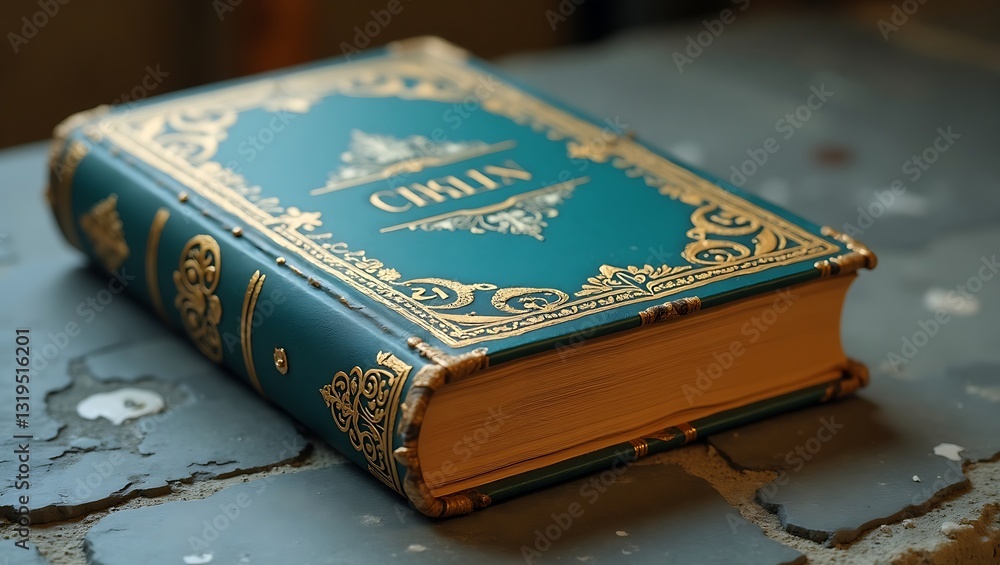 old book on a wooden table old book on a wooden table