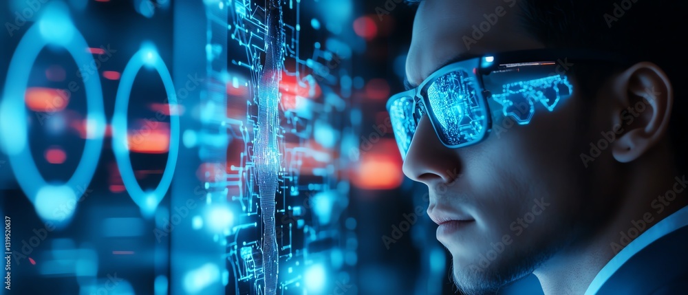 Businessman AI technology cyber security measures ensure that sensitive business data is protected from unauthorized access. Businessman AI technology cyber security measures ensure that sensitive business data is protected from unauthorized access.