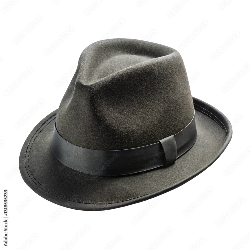 black hat isolated on white black hat isolated on white